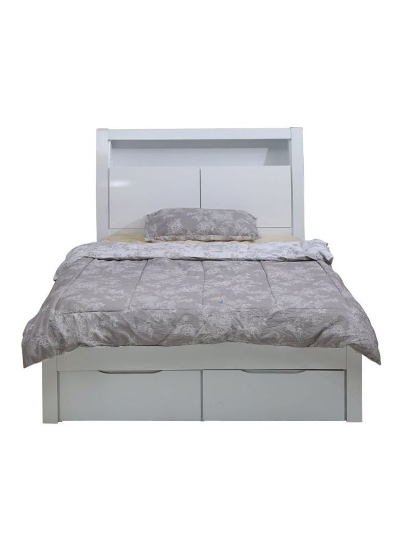 Vanissa(N) Bed White 135x235x120centimeter