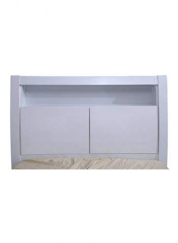 Vanissa(N) Bed White 135x235x120centimeter