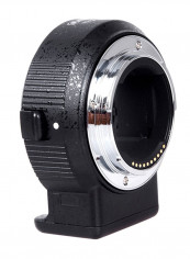 Auto Focus Vr Adjustable Aperture Exposure Adapter Ring Black/Silver