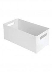 Refrigerator Storage Organizer Bin White 14.5x6x8inch reviews Refrigerator Storage Organizer Bin White 14.5x6x8inch