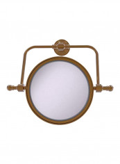 Retro Wave Collection Swivel Make-Up Mirror Gold/Clear 11x8x10inch