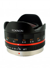 Digital Camera Fisheye Lens Black
