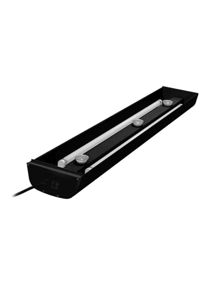 Dual Lightening System For Terrarium White/Black 132centimeter