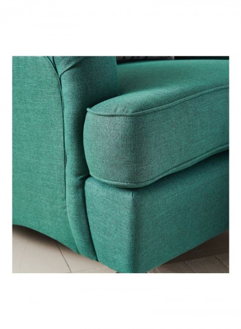 Dorothy 1-Seater Sofa With Cushion Green