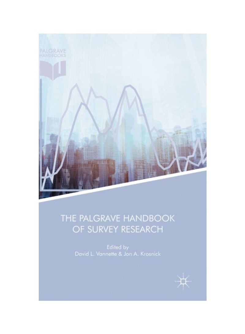 The Palgrave Handbook Of Survey Research Hardcover