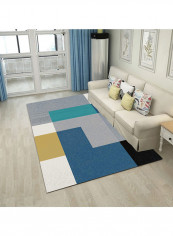 Anti-Skid Printed Rug Multicolour 180x280centimeter