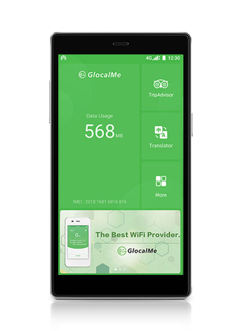 GlocalMe G4 Pro LTE Mobile Hotspot 5 Black/Green