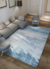Anti-Skid Printed Carpet Multicolour 180x280centimeter