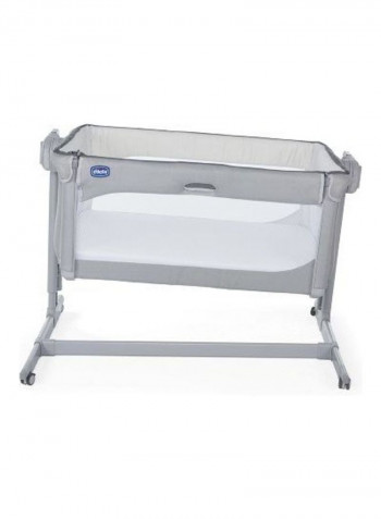 Next 2 me Magic Crib 0m-6m - Cool Grey