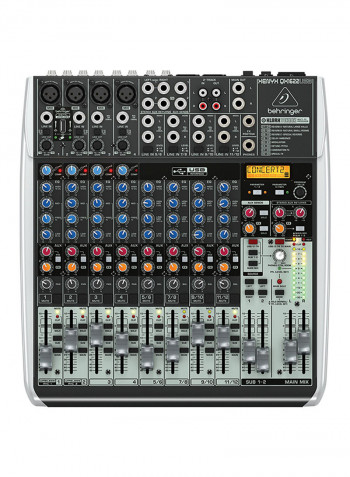 12Ch Audio Mixer QX1622USB Black