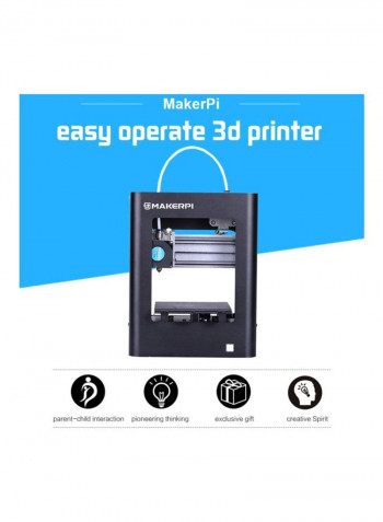 Fully Assembled 3D Printer Black