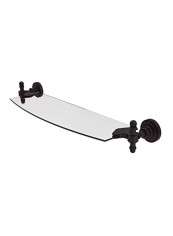 Retro Dot Glass Shelf Clear/Black 18inch reviews Retro Dot Glass Shelf Clear/Black 18inch