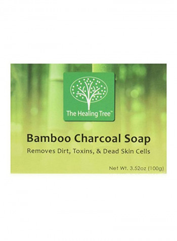 Pack of 3 Bamboo Charcoal Soap Set 100g