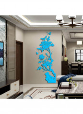 Plant Design Wall Sticker Blue reviews Plant Design Wall Sticker Blue