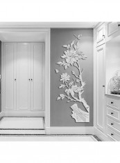 Plant Design Wall Sticker Silver reviews Plant Design Wall Sticker Silver