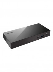 Scalable Video Docking Station With Adapter Black