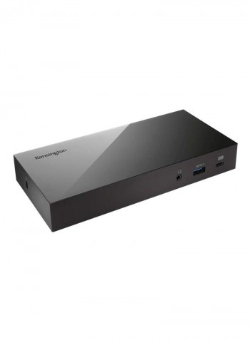 Scalable Video Docking Station With Adapter Black