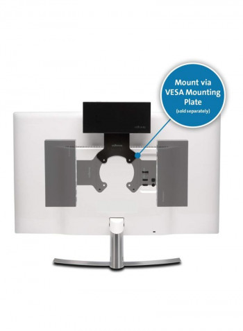 Scalable Video Docking Station With Adapter Black