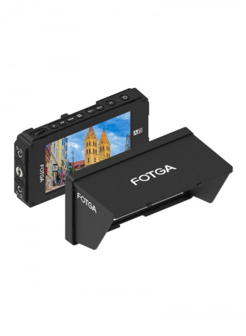 Ips Video On-Camera Field Monitor Black