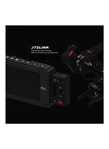 Ips Video On-Camera Field Monitor Black