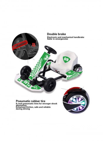 Crazy Drift Electric Ride-On Kart 80x60x50cm