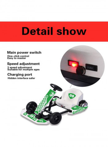 Crazy Drift Electric Ride-On Kart 80x60x50cm