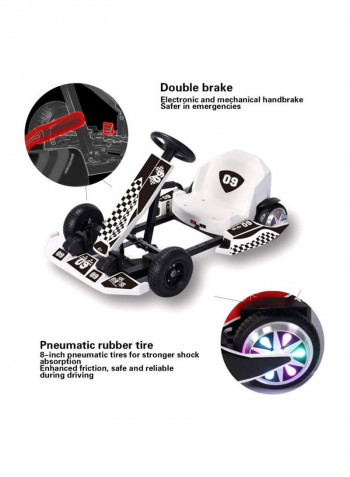 Crazy Drift Electric Ride-On Kart 80x60x50cm