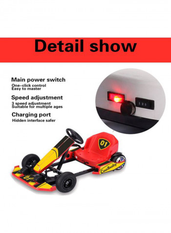 Crazy Drift Electric Ride-On Kart
