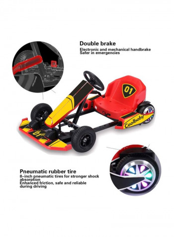 Crazy Drift Electric Ride-On Kart