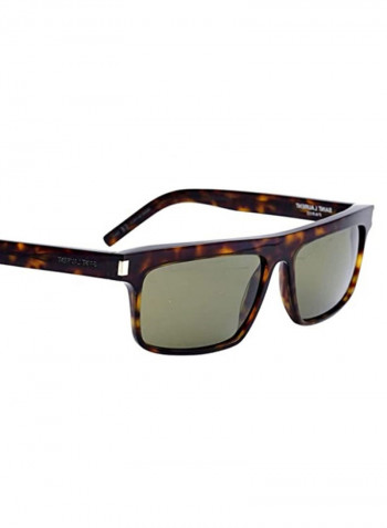 Square Frame Sunglasses - Lens Size: 57 mm للرجال