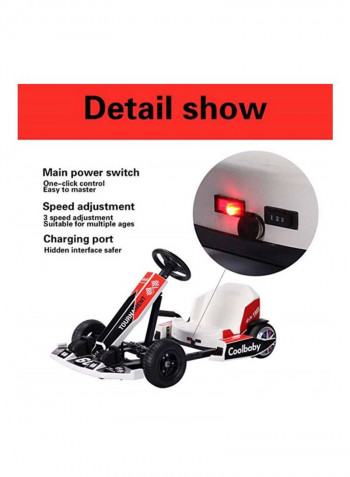 4-Wheeler Crazy Drift Car 80x60x50centimeter