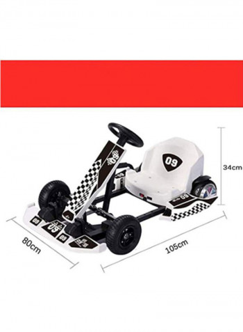 Crazy Drift 4 Wheel Ride On Toy 109.5x51x86.5cm