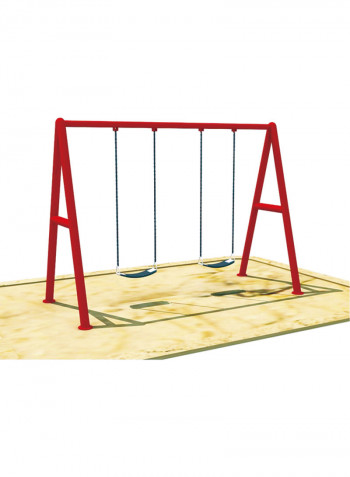 Garden Swing Set Seesaws 220 x 130 x 200cm