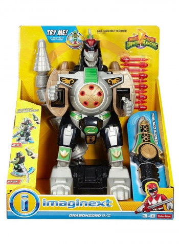Imaginext Green Ranger and Dragonzord RC Action Figure