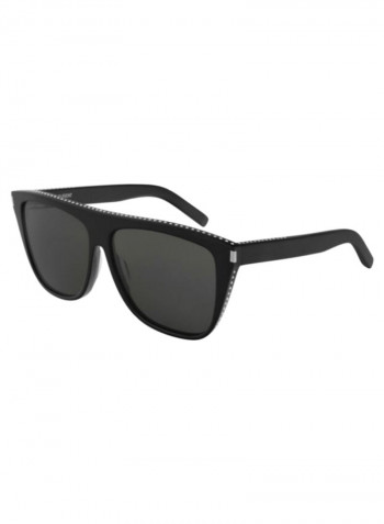 Women's Square Frame Sunglasses - Lens Size: 59 mm