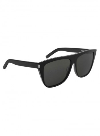 Women's Square Frame Sunglasses - Lens Size: 59 mm