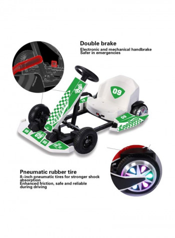 2-Wheel Adjustable Height Kick Scooter