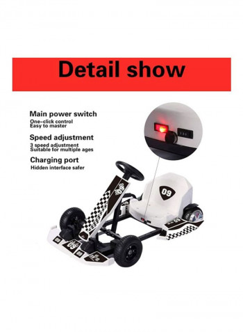 Crazy Drift Electric Go-Cart Kating Car