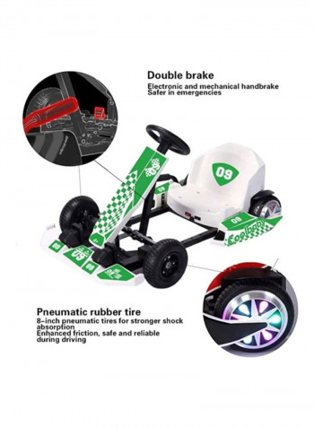 Go Kart Electric Ride-On Toy 110x51x86cm