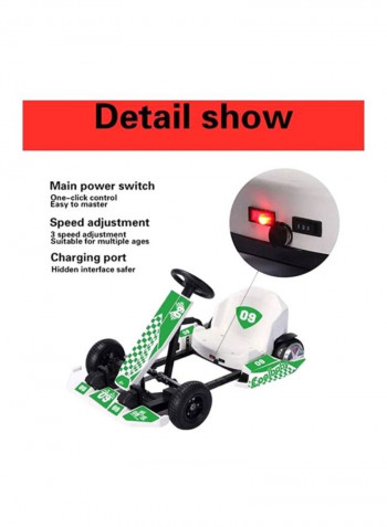Go Kart Electric Ride-On Toy 110x51x86cm