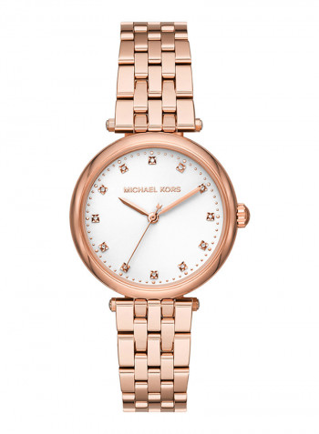 Women's Diamond Darci Water Resistance Stainless Steel Analog Watch MK4568