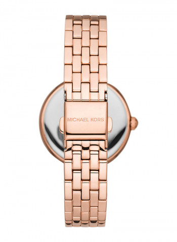 Women's Diamond Darci Water Resistance Stainless Steel Analog Watch MK4568