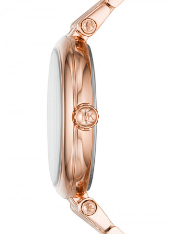 Women's Diamond Darci Water Resistance Stainless Steel Analog Watch MK4568