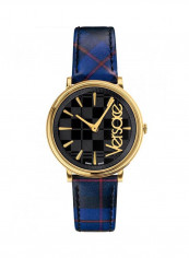 Women's Water Resistant Leather Analog Watch VE8100218