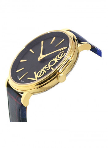 Women's Water Resistant Leather Analog Watch VE8100218