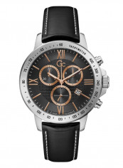 Men's Primetime Water Resistance Leather Chronograph Watch Y91001G2MF