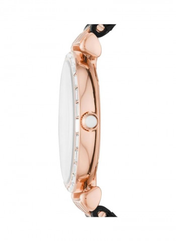 Women's Gianni T Bar Leather Analog Watch AR11295