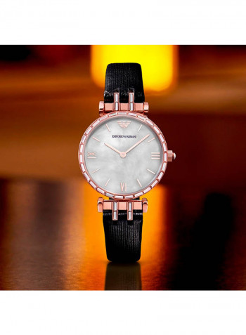 Women's Gianni T Bar Leather Analog Watch AR11295
