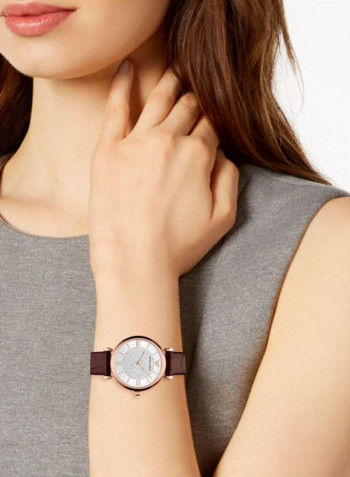 Women's Gianni T Bar Water Resistant Analog Watch AR11269
