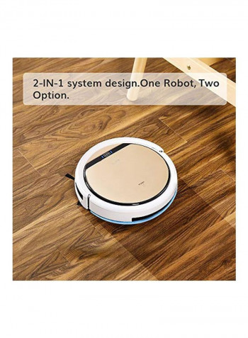 V5s Pro 2-In-1 Mopping Robot Vacuum Cleaner 20W 20 W 10934625 Gold/White